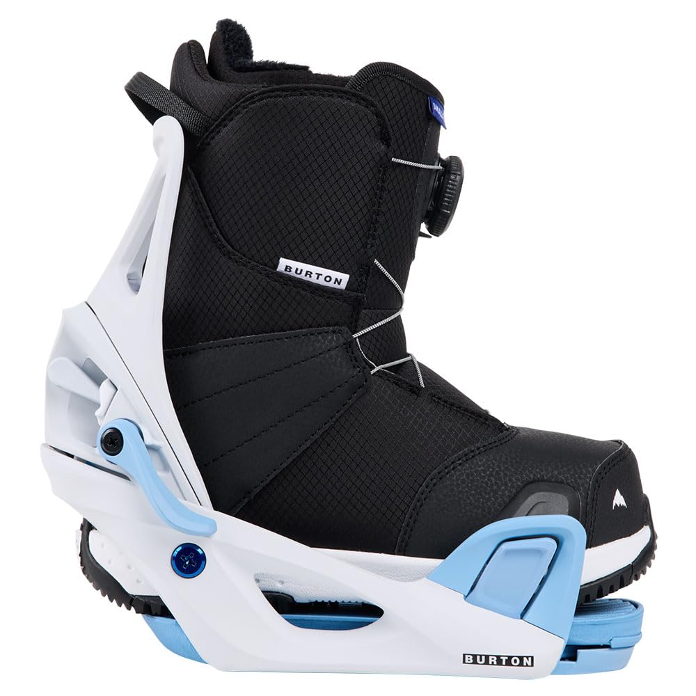 Burton - Fissaggio da snowboard Kids' Step on Smalls Dusty Blue Boy - Ragazzo - Taglia L - Blu