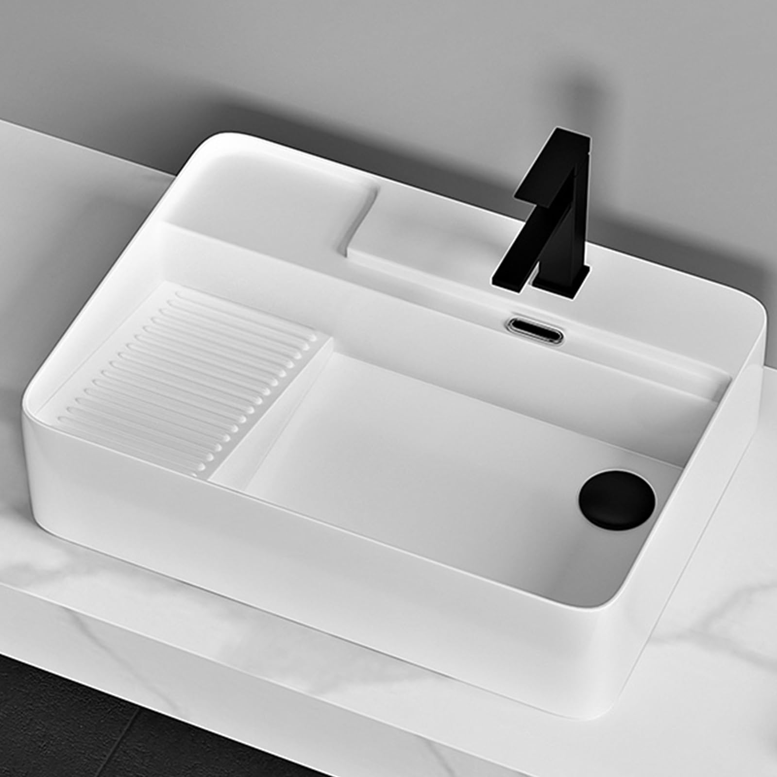 Évier de cuisine en acier inoxydable et meuble-lavabo pour buanderie
