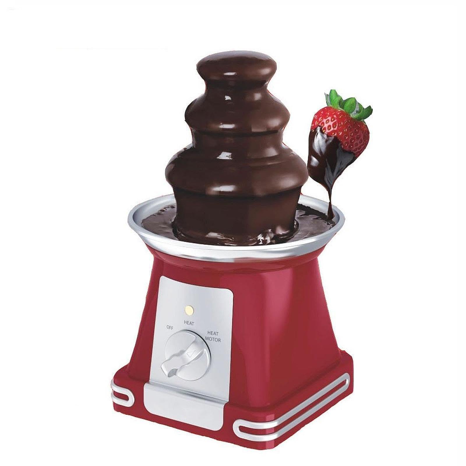 Chocolate Fountain Machine Electric Chocolate Fondue Fountain for Candy | Home & Garden | Kitchen, Dining & Bar | Small Kitchen Appliances | Fondue Sets-image-39
