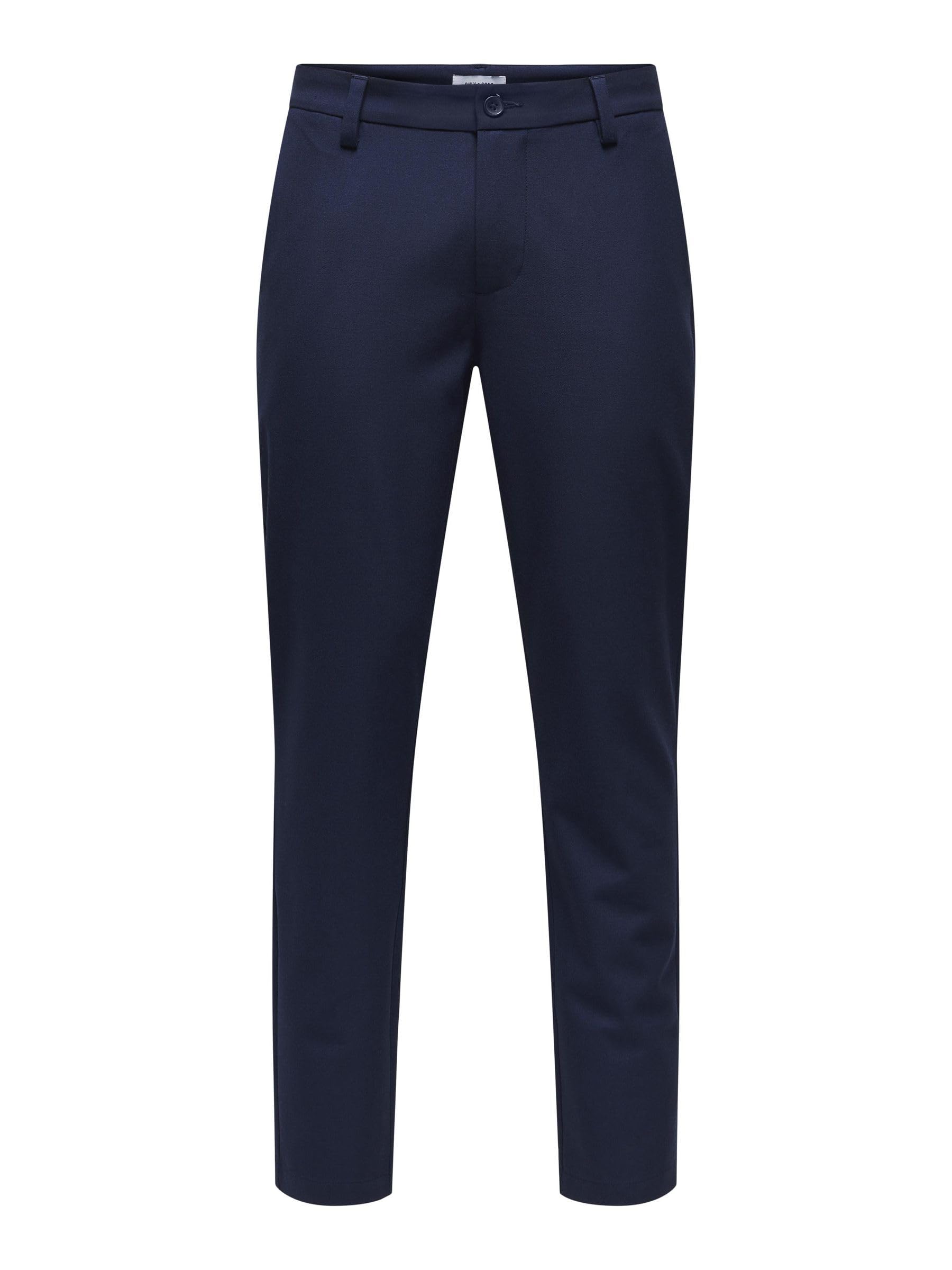 ONLY & SONS Onsbrad Life Slim 0184 Pant Noos, Blazer Navy, 33 W/30 L