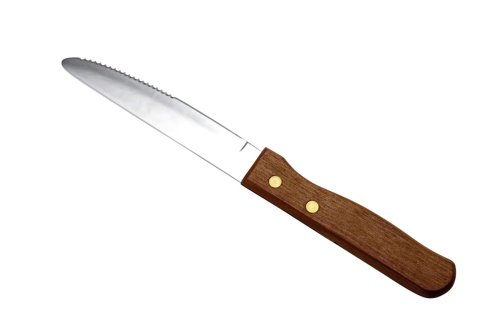 Genware NEV-STK-LWD Darkwood Steak Knife Handle, Large (Pack of 12)