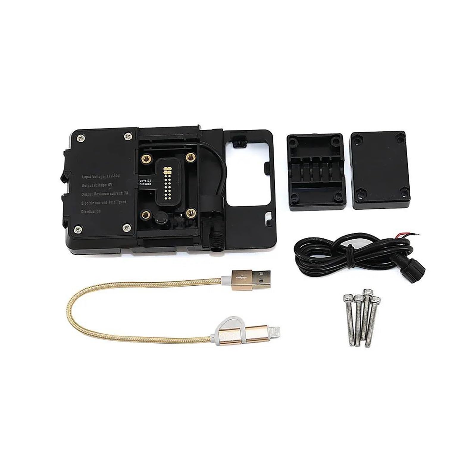 Moto Support Smartphone pour BMW F850GS pour Adventure F 850 ​​GS pour ADV 2018 2019 Support Navigation Moto Support Clip Téléphone Support Smartphone Support GPS Support Navigation GPS (Taille : USB