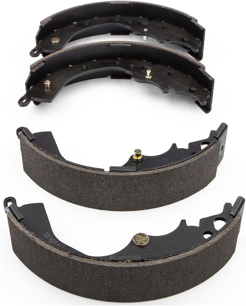 Drum Brake Shoes Rear Set fits Toyota Tacoma 2005 2006 2007 2008 2009 2010 2011 2012 2013 2014 2015 2016 2017 2018 2.7L l4, fits Toyota Sienna 2007 2008 2009 2010 3.5L V6