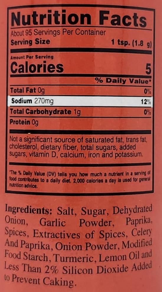 Cattlemans Steak Shake Ed Whatleys All Purpose Seasoning 6oz Bottle - Image 2