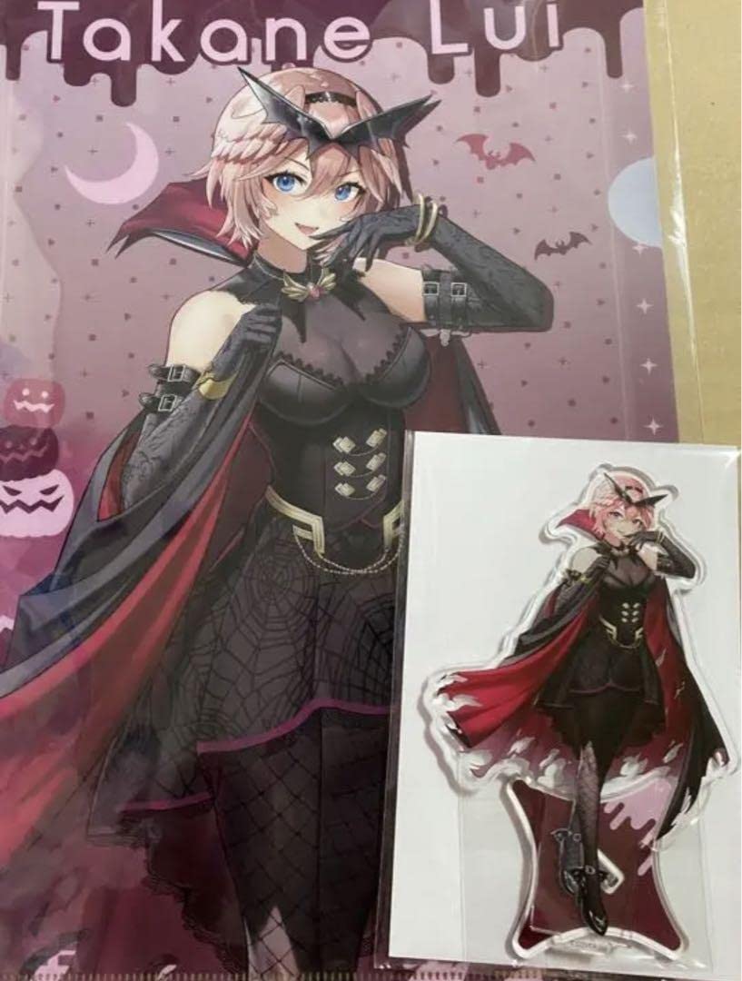 ホロライブ タペストリー・アクリルスタンド・クリアファイル ストリートファイター6×ホロライブ アクリルスタンド クリア