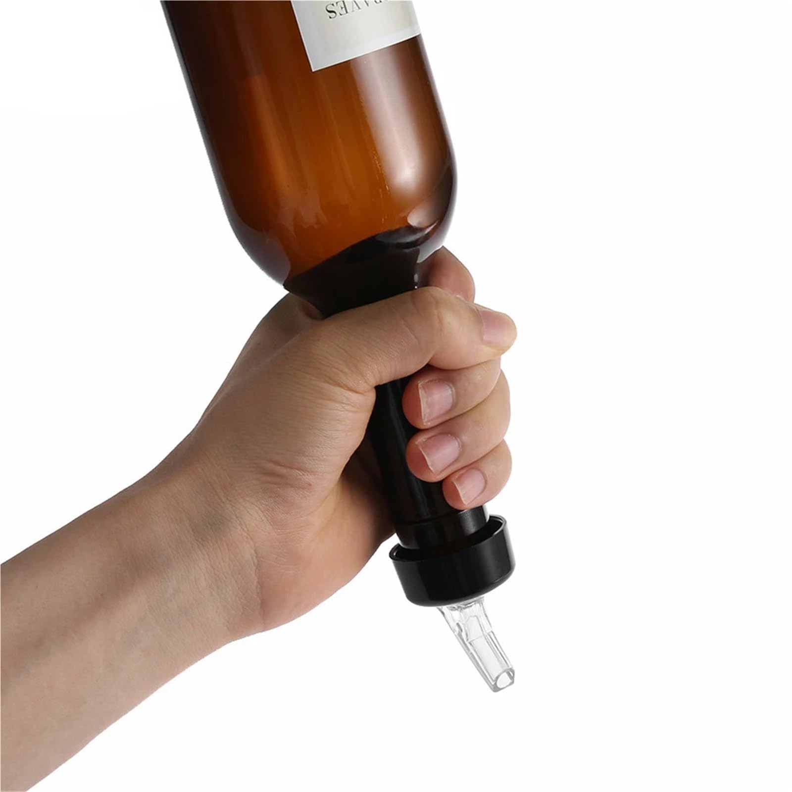 Korki do wina 15 szt. Plastikowy nalewak alkoholu Butelka oliwy z oliwek Wylewka nalewania Korek Dozownik korka Szczelne akcesoria barowe utrzymywania świeżości(Red)