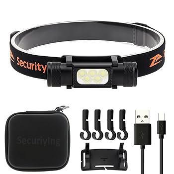 LEDヘッドライト IPX6防水 充電式 ヘッドライト 充電式 USB LED ヘッドランプ 広角 IPX6防水