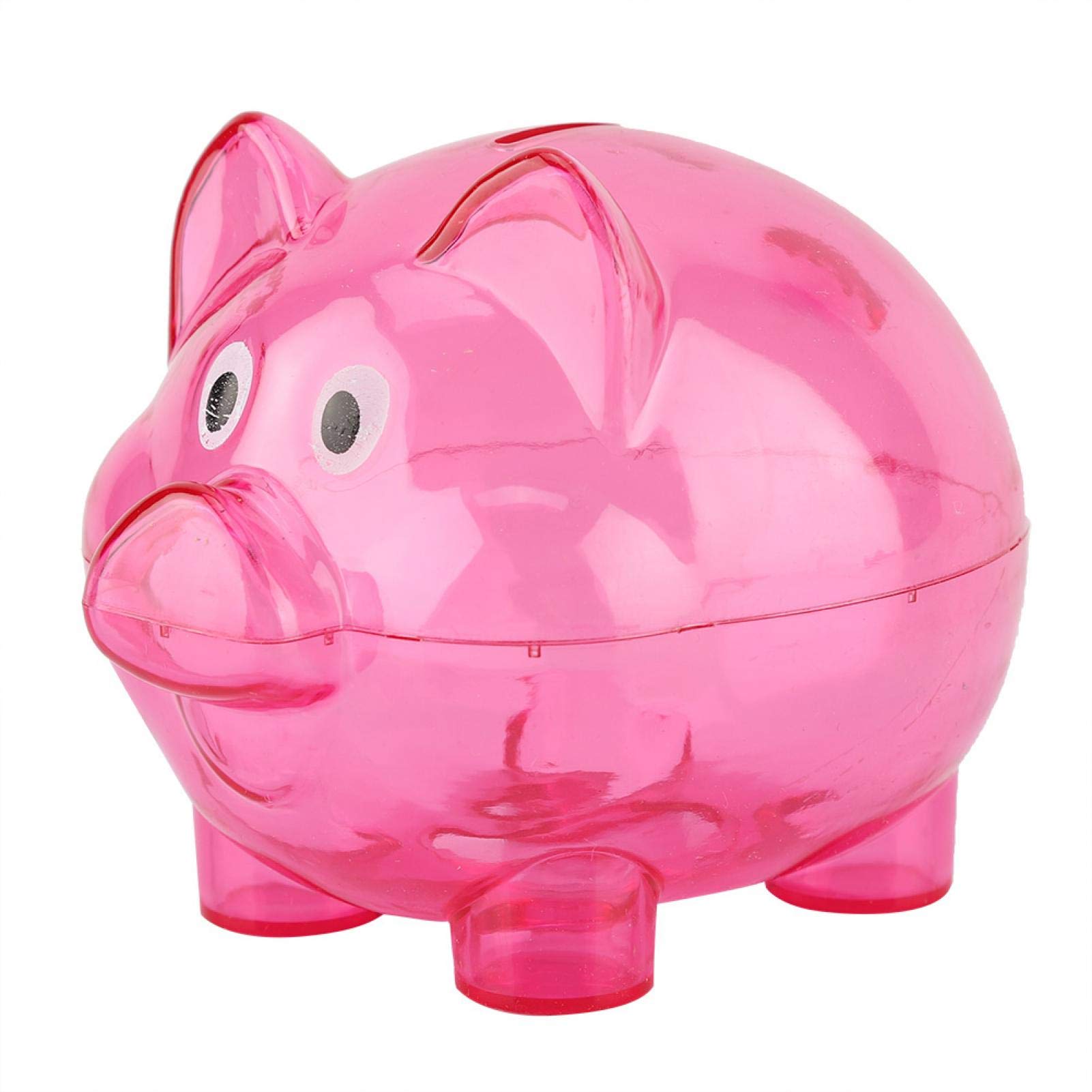 Amazon.co.jp: 夏楽しみ 明夜 かわいい 透明 貯金箱 貯金箱 貯金箱