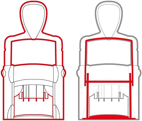Miniatura 3 de Trodat Professional 5211 - Sello autoentintado personalizado, personalizado, 2-5/32 x 3-5/16 pulgadas, hasta 12 líneas