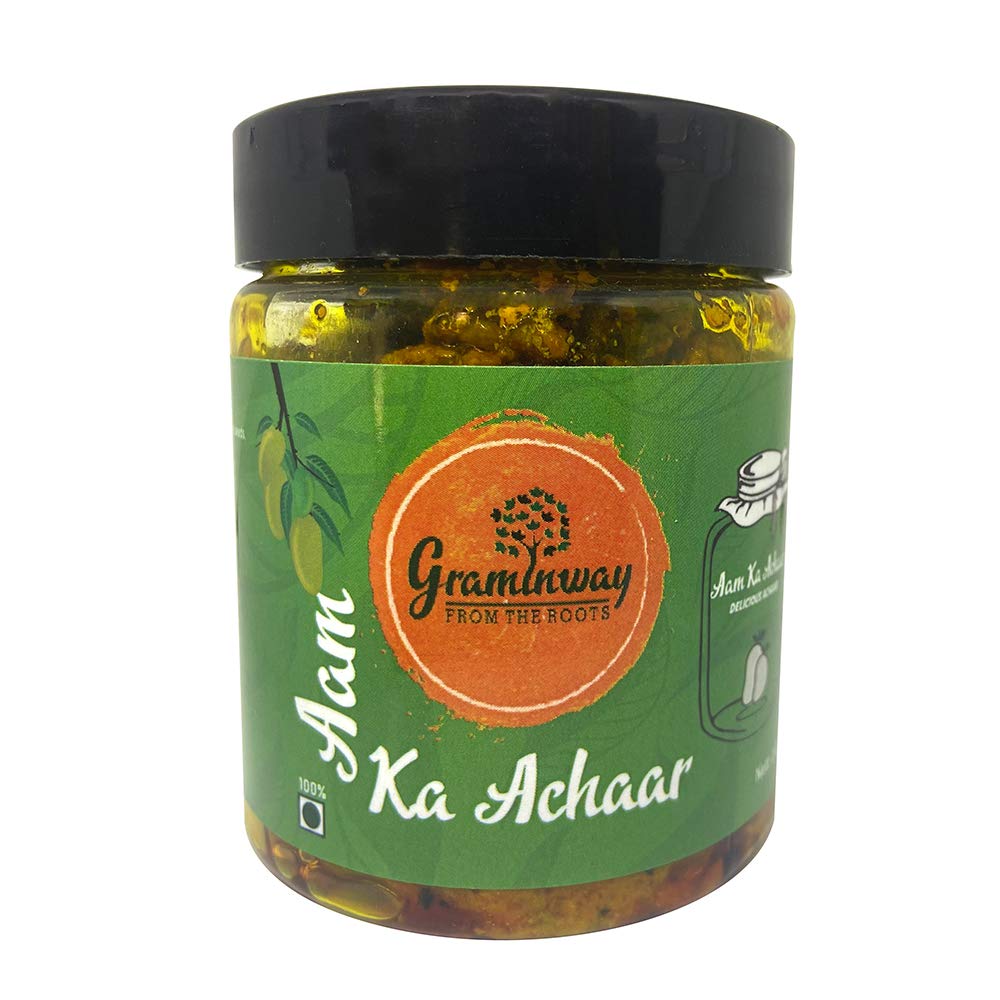 GRAMINWAY - from The Roots Special Homemade Mango Pickle/Aam Ka Achar 200 gm (B07NDDDKFF) Amazon Price History, Amazon Price Tracker
