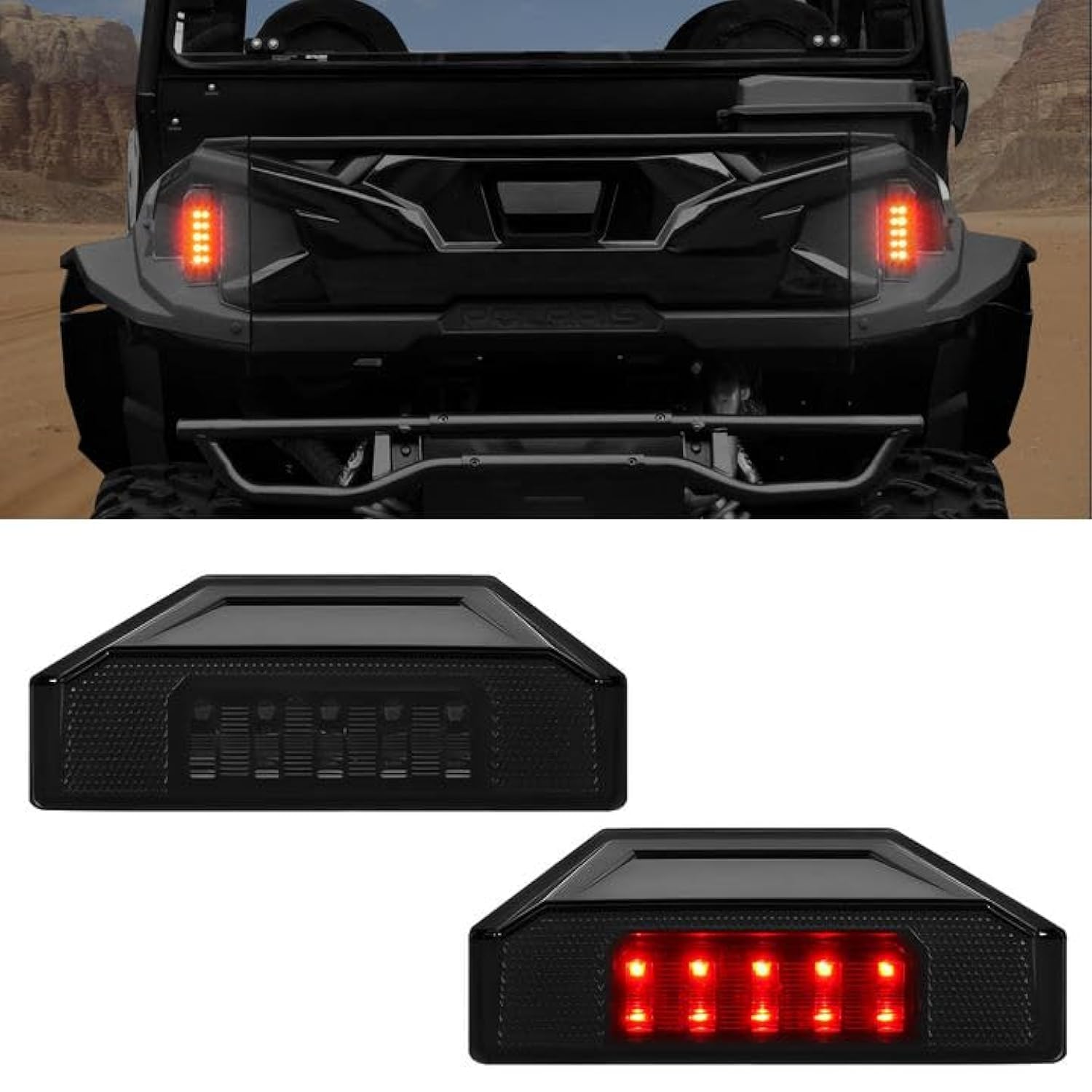 Tail Lights Fit Polaris Ranger 1000 XP/ Crew (2018-2023