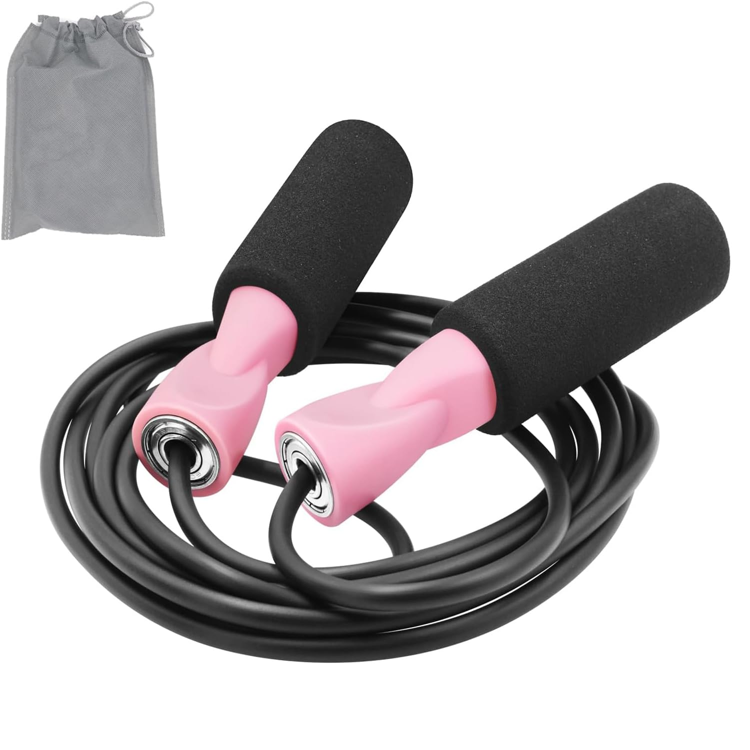 Speed Jump Rope Skipping - Blazing Fast Jumping Ropes - Endurance Workout for Boxing, MMA, Workout Equipment Martial Arts or Just Staying Fit Adjustable for Men, Women and Children