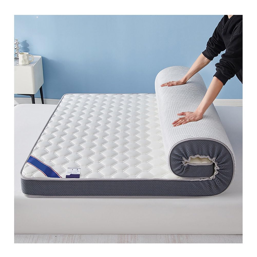 Ghygetrich Mattress Topper, Single Mattress Double Mattresses Double Mattress Topper Super King Mattress Topper White 150 * 200cm