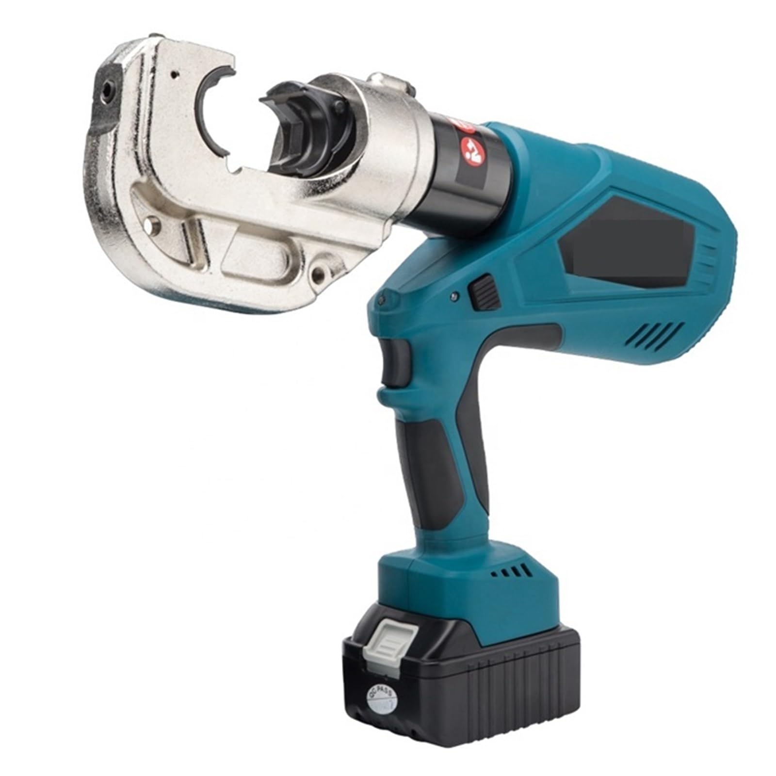 Portable Hydraulic Crimper Tool Crimping Pliers Battery Powered Wire Cable Lug in Electrical Secure Crimping