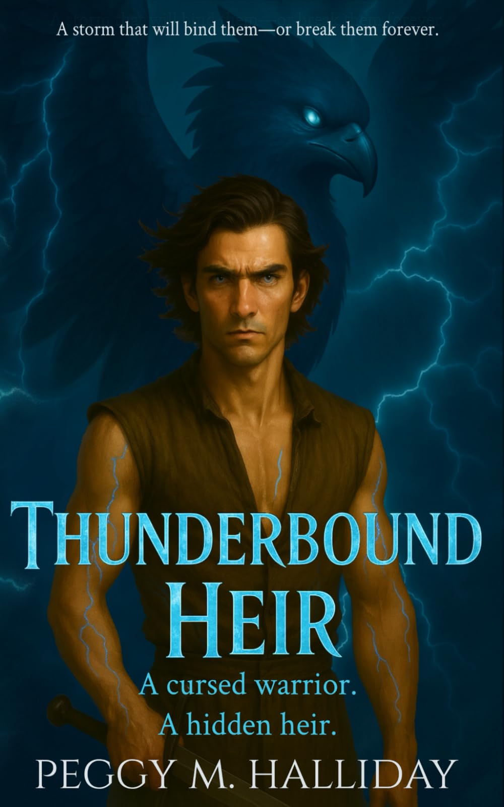 Thunderbound Heir: A cursed warrior. A hidden heir. A steamy paranormal romance.