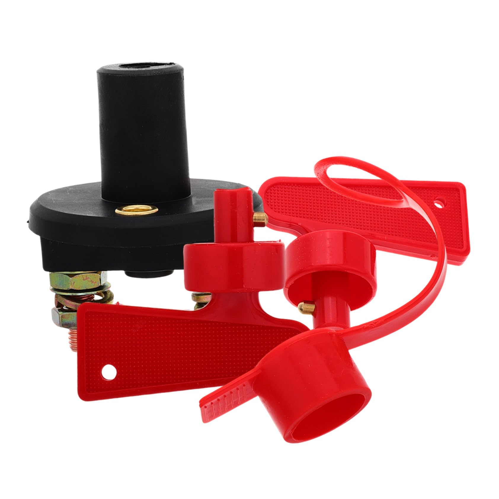 SOESFOUFU Universal Battery Isolator Switch Waterproof Battery Disconnect for Rv Boat Truck Car 12v 2 Keys Marine Grade