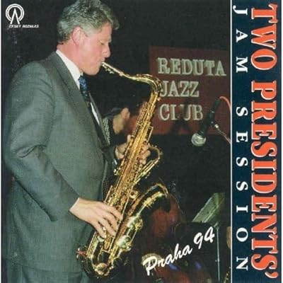 Two President's Jam Session : Bill Clinton (Tenor Sax) Live In Praha 11 January 1994 In Presence Of President V&agrave;clav Havel