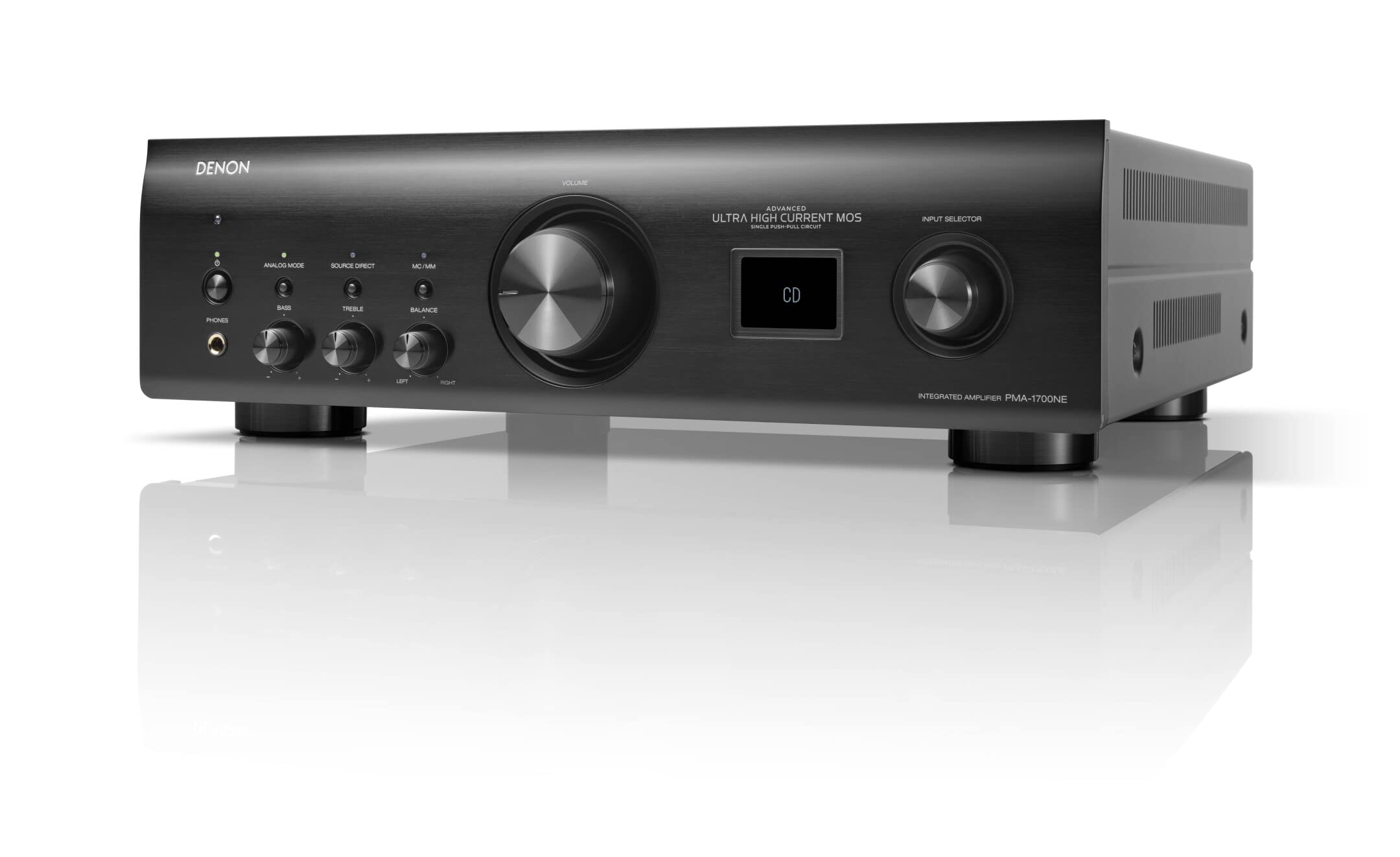 DENON Amplificatore Integrato PMA-1700NE, Colore Nero