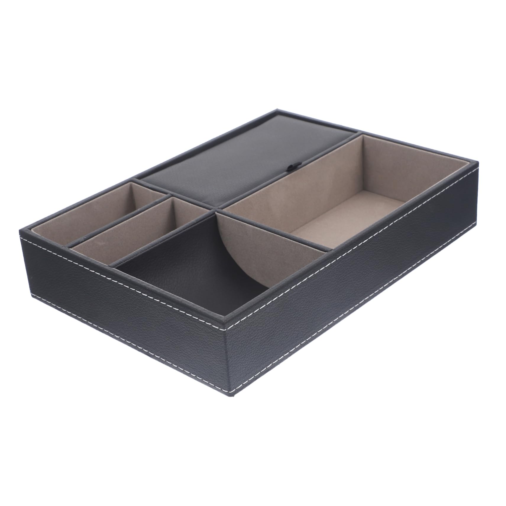 Boîte à bijoux noire vintage pour ne plus jamais perdre vos bagues