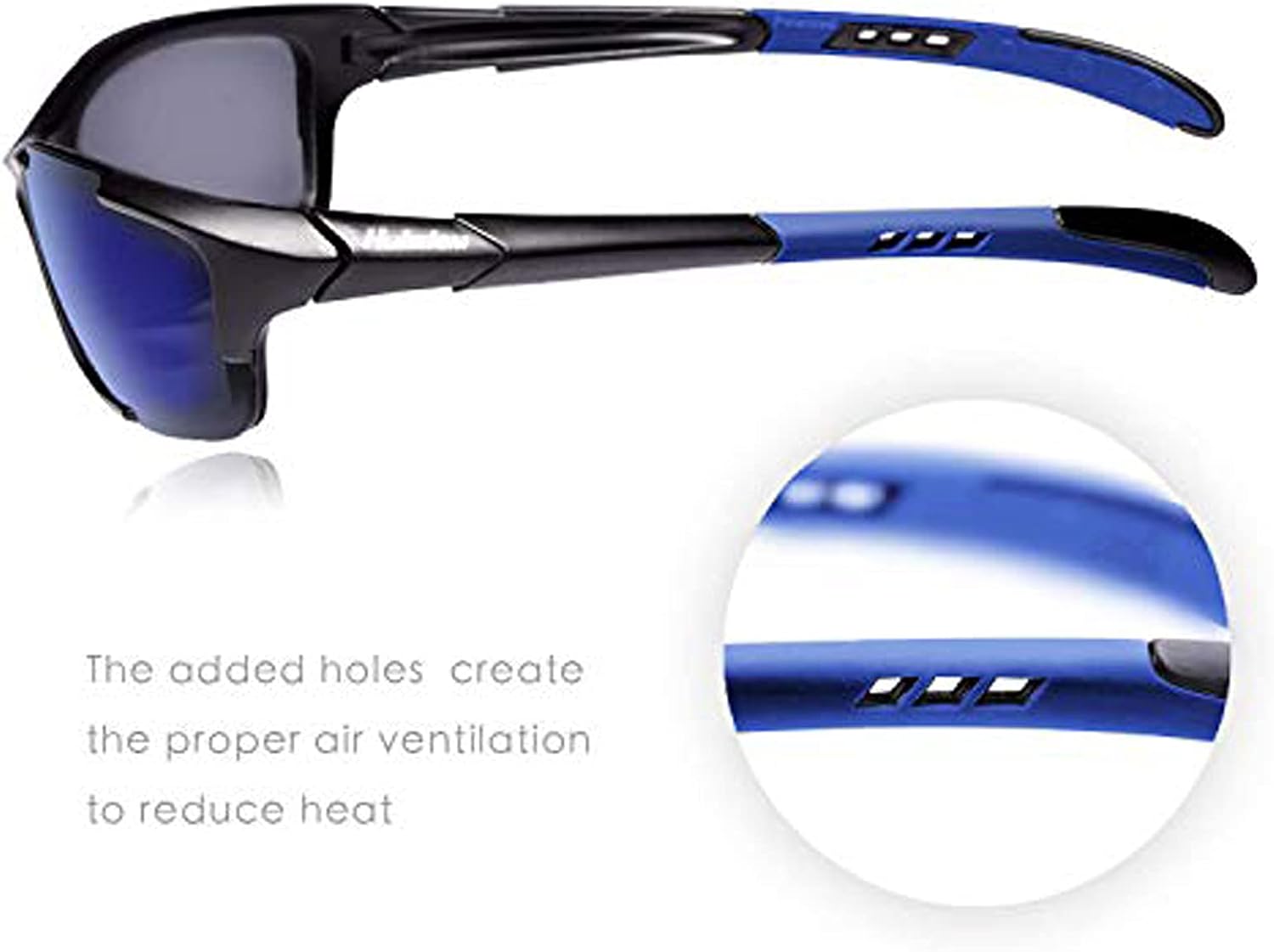S1 Sport Polarized Sunglasses For Men Women Mens Womens Running Golf Sports - Image 4