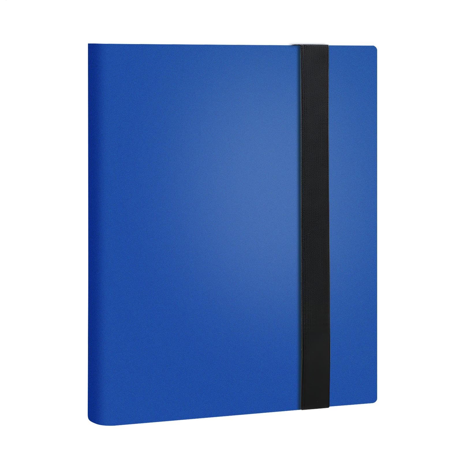 – Card Binder,Trading Card Collection Binder 9-Pocket - Side-loading Holder Organizer Collecting Album for Sports Photocard Game Display Hobbyist Collectors Kids Men