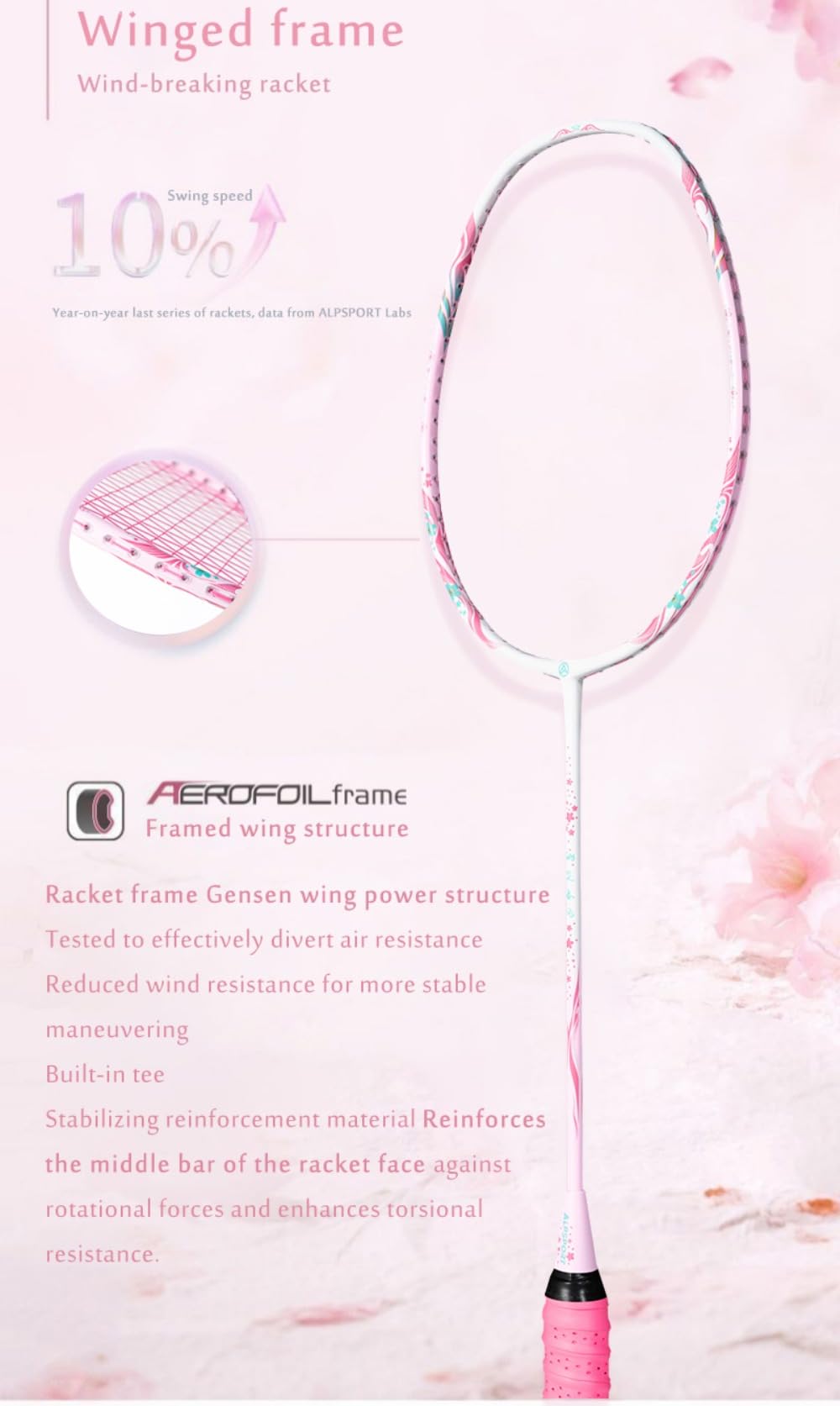 Rakieta do badmintona damska (w tym torba na rakietę i sznurek), 4U, 11,3 kg, pełne włókno węglowe rakiety do badmintona dla kobiet