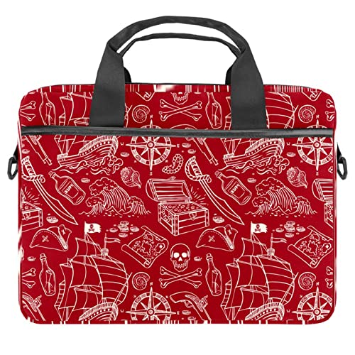 Sacoche ordinateur 13 pouces pirate pour trajets urbains et fac