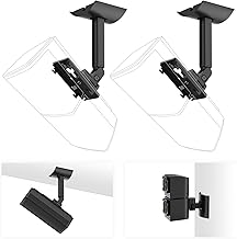 Yimaut 2 Pack Ceiling/Wall Mount Bracket for Bose Cube Speaker, for UB-20, UB20 Series II, WB-50 II, Lifestyle 600, V35, V25, V10, T20, V20, V30, CineMate 520, CM520, Acoustimass Series Black