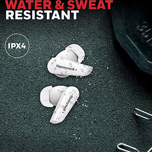 Image of Honeywell Trueno U5000 Truly Wireless ANC Earbuds, Bluetooth V5.0, 16 hrs non-stop music in 1 hr of charge, Noise cancelling with ANC, High Bass, 260mAh Battery, IPX4 Water Resistance, Voice Assistant