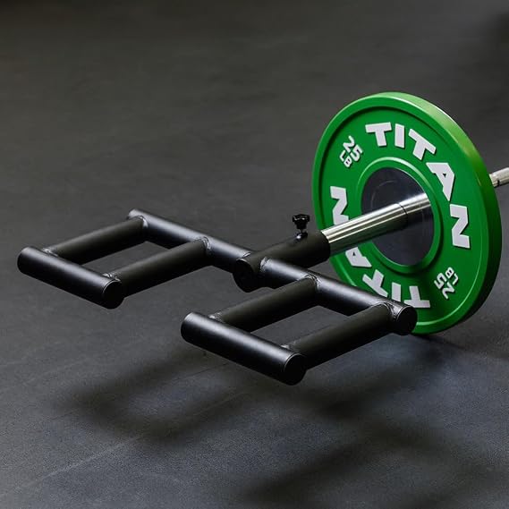 Titan Fitness Viking Press Landmine Attachment, 50mm Neutral Fat Grip Handle, Fits 2 Olympic Barbell, Home Gym Equipment for Shoulder Press, Row, Squat, Deadlift & More