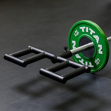 Titan Fitness Viking Press Landmine Attachment, 50mm Neutral Fat Grip Handle, Fits 2 Olympic Barbell, Home Gym Equipment for Shoulder Press, Row, Squat, Deadlift & More