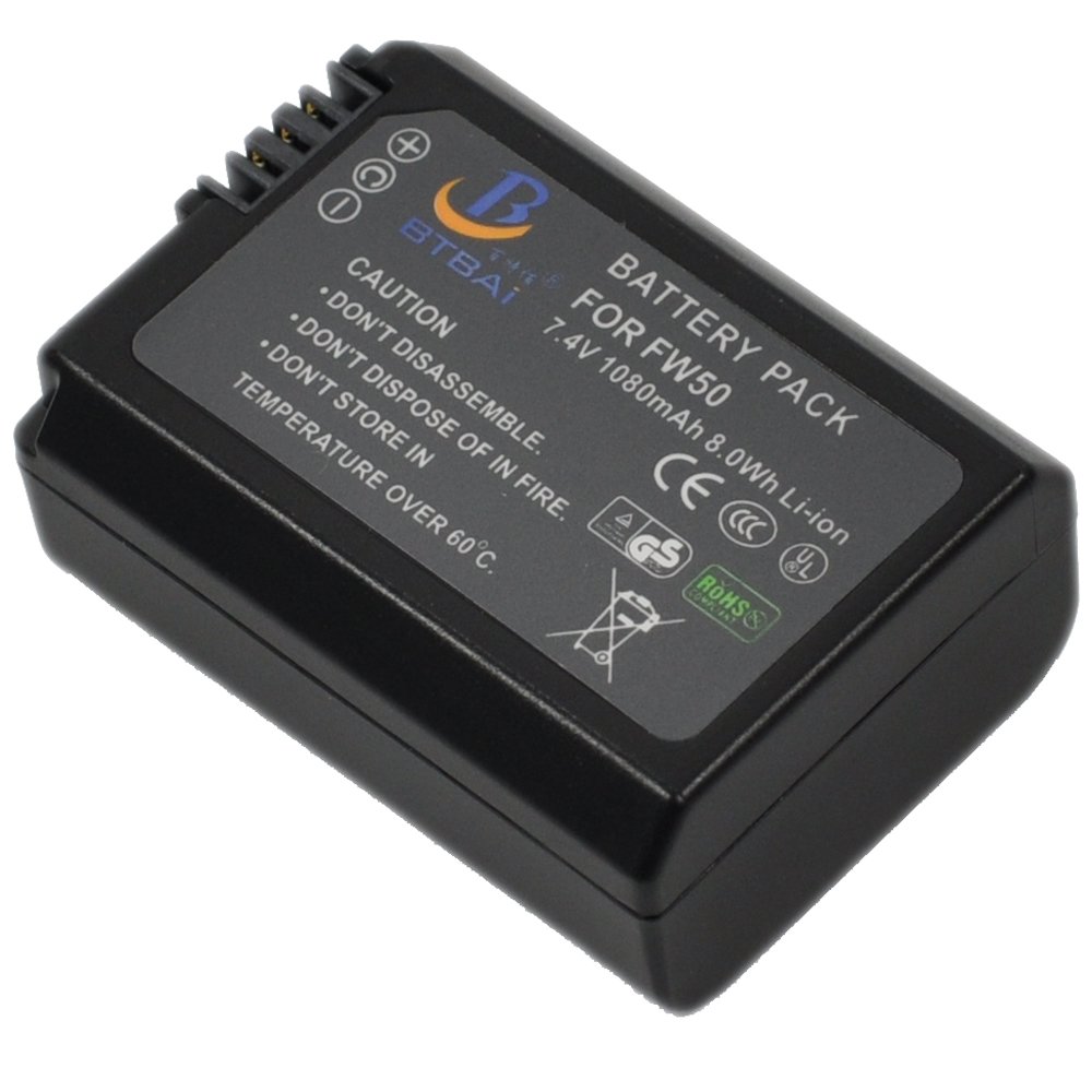 α5000　本体、バッテリー Amazon.com: BTBAI NP-FW50 Camera Battery for NPFW50 Alpha 5000