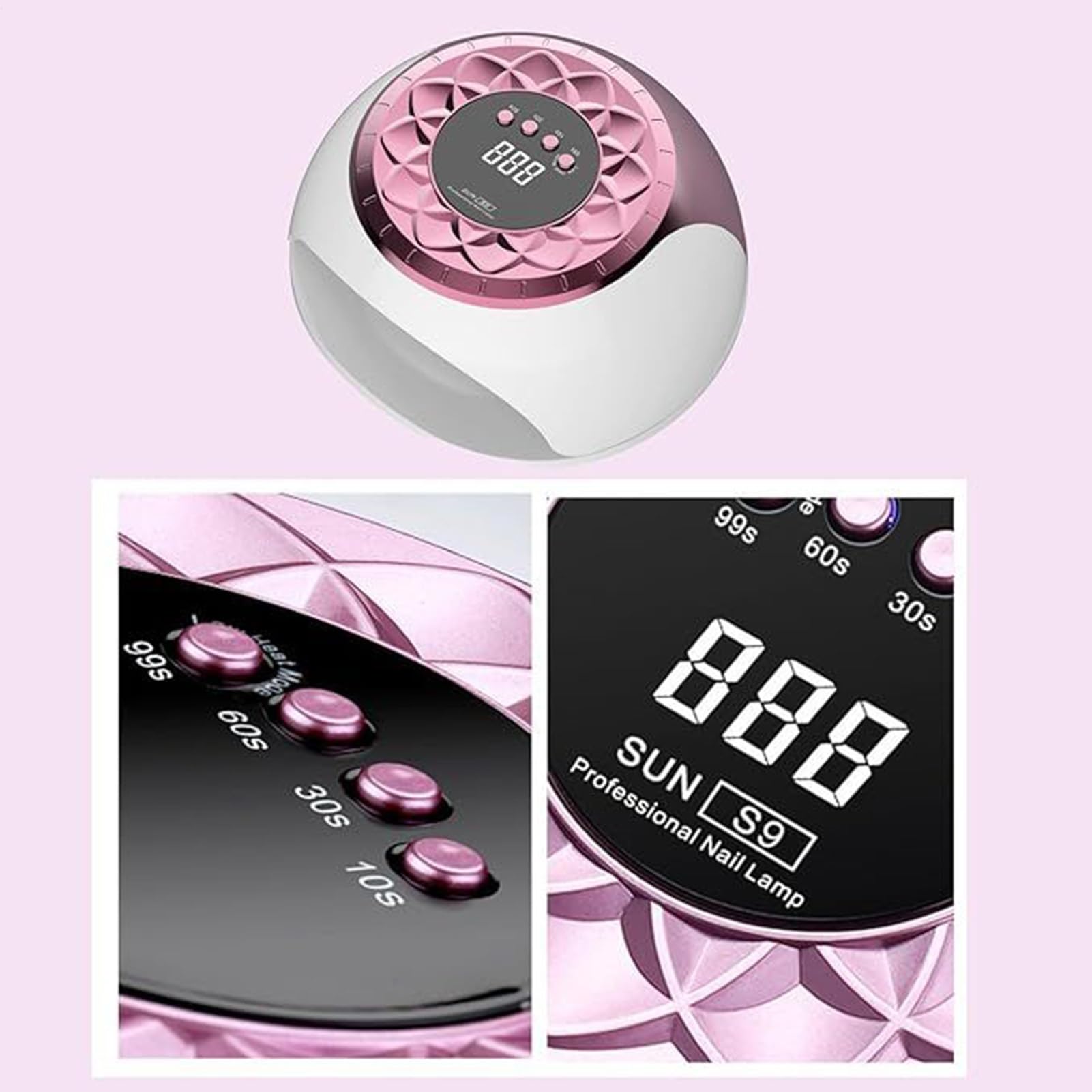 Lámpara UV LED Para Uñas Luz de Gel Portátil