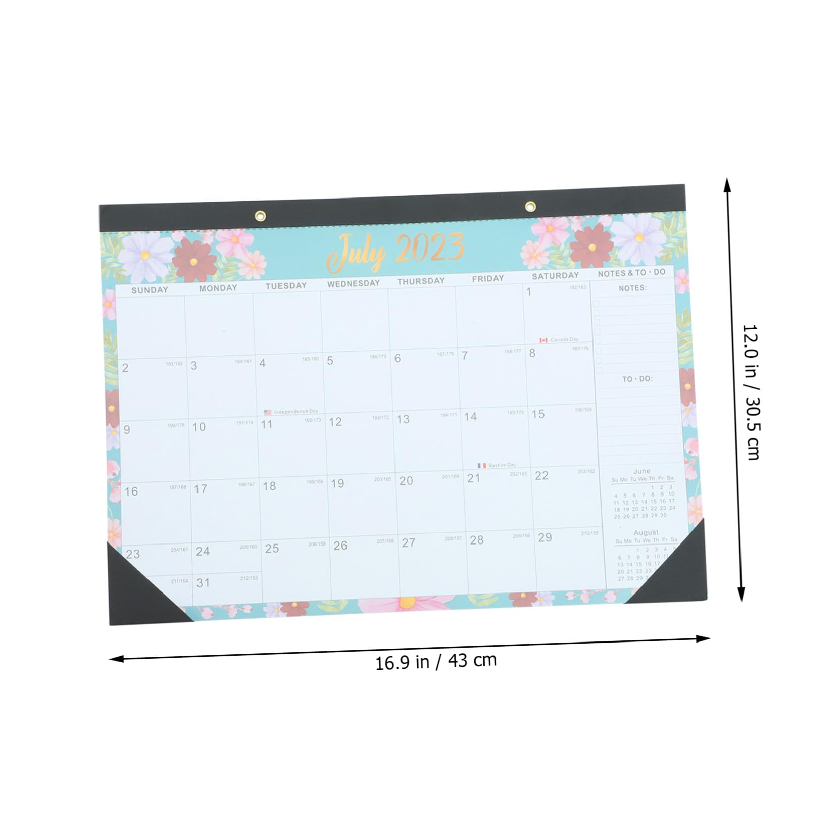 Calendario de Pared Colgante Transparente con Diseño Calendario Mensual para Planificación y Oficina Espacio para Escribir Objetivos y Eventos Práctico y Decorativo