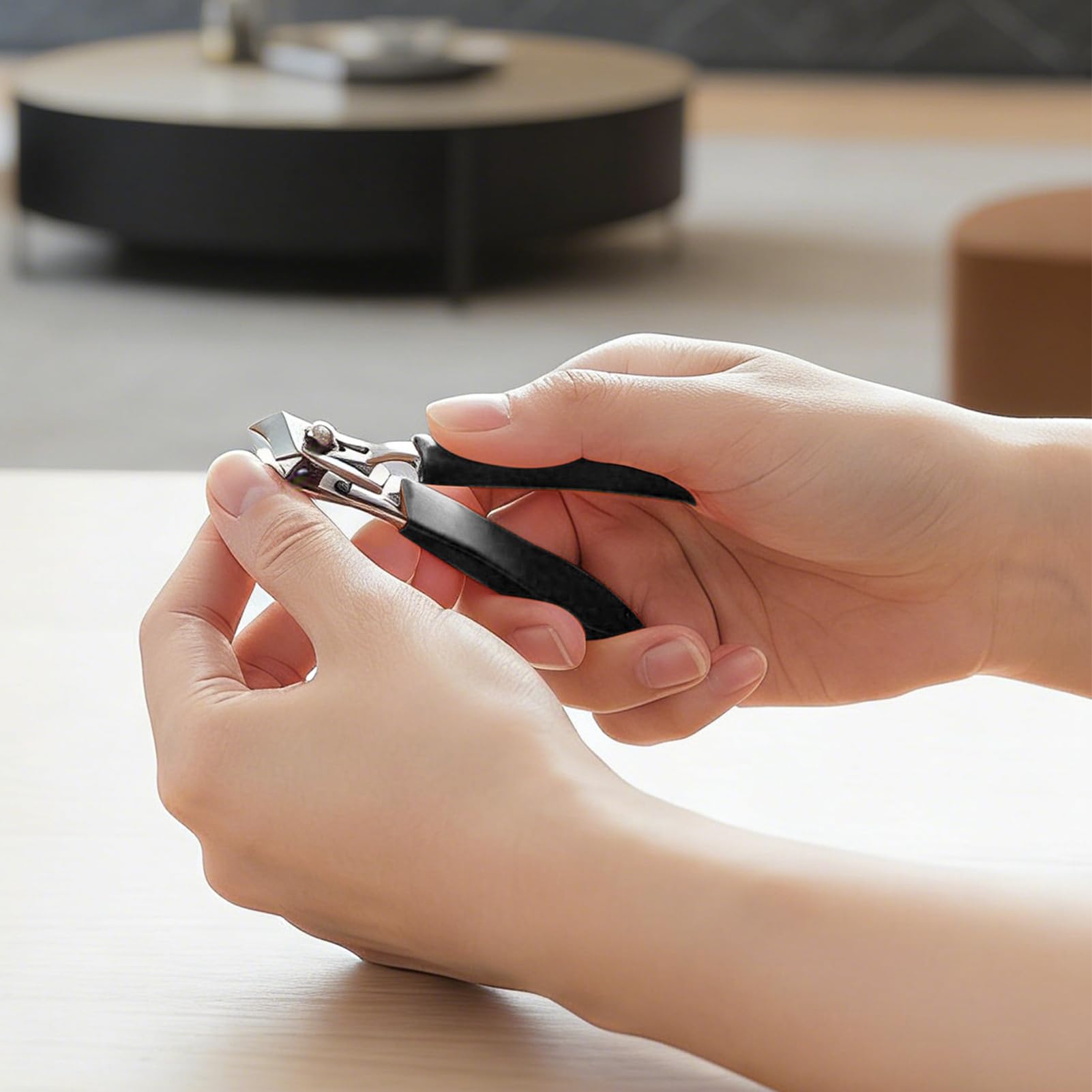 Toenail Clippers for Seniors Stainless Steel Fingernail Trimming Tools Ingrown Toenail Clippers Nail Cutters for Children Elderly Adults — view 2