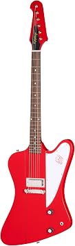 Epiphone Inspired by Gibson Custom 1963 Firebird I Reissue, Cardinal Red with Case