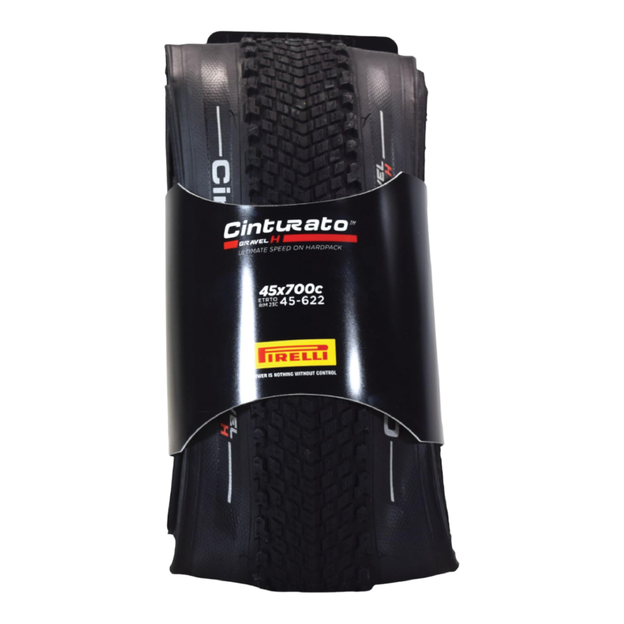 Pirelli Black Cinturato Gravel H Folding Gravel Tyre - 700C - / 700C / 45Mm / Folding / Clincher