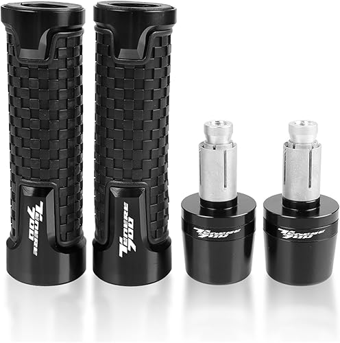 Miniatura 10 de Empuñaduras CNC para manillar de motocicleta, extremos de la tapa del mango para Y&AMAHA Tenere 700 T700 XTZ 700 XTZ 690 2019 2022 2021 2020