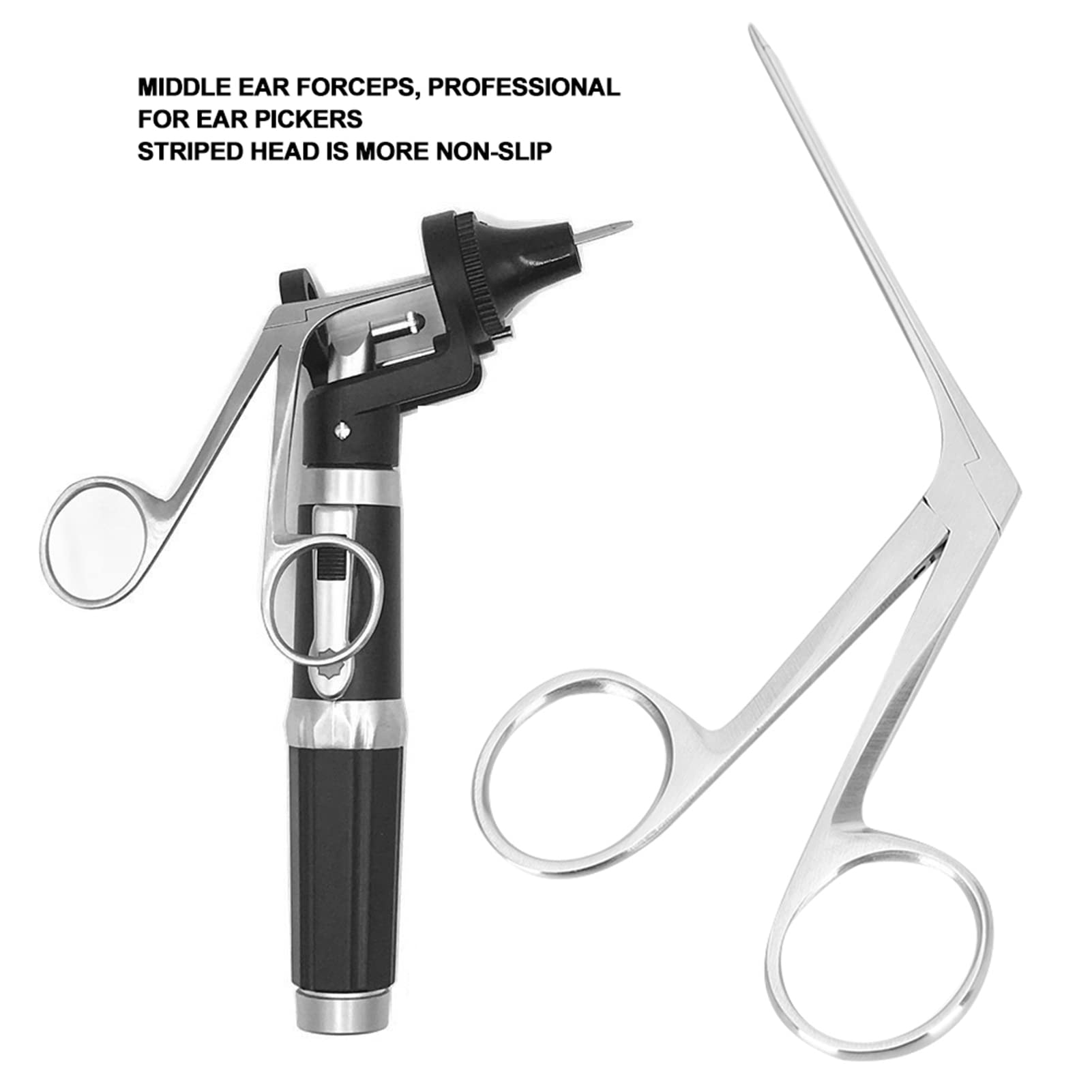 Pinza Auricolare, Pinza Auricolare Professionale Pinza Uditiva Per La Pulizia Dell'orecchio in Acciaio Inossidabile Per Il Trattamento Dell'orecchio
