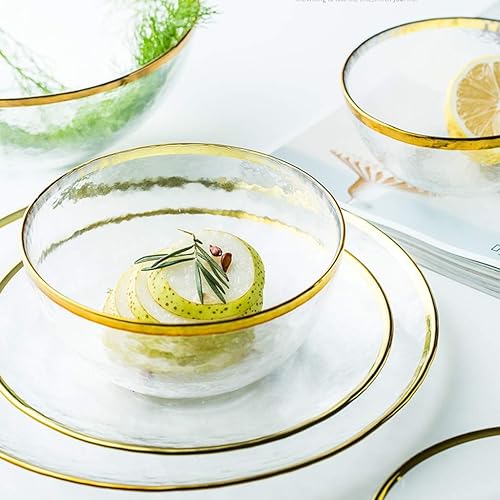 Miniatura 3 de Tazón de arroz, tazón de fruta de vidrio, ensaladera Phnom Penh, ensalada Bowl doméstica y tazón de sopa, 13.5 fl oz5", 23.7 fl oz6", 49.0 fl oz8"