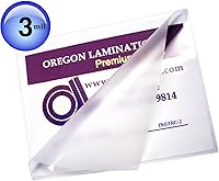 Vista 2 de Cantidad 200 6 x 9 Bolsas de laminación Hot Laminator Sleeves 3 Mil