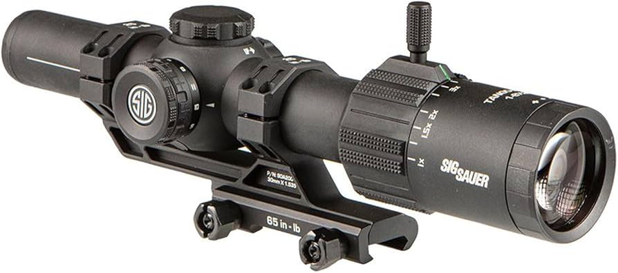 Amazon.co.jp: [SIG SAUER]TANGO MSR SCOPE 1-8X24MM 30MM SFP