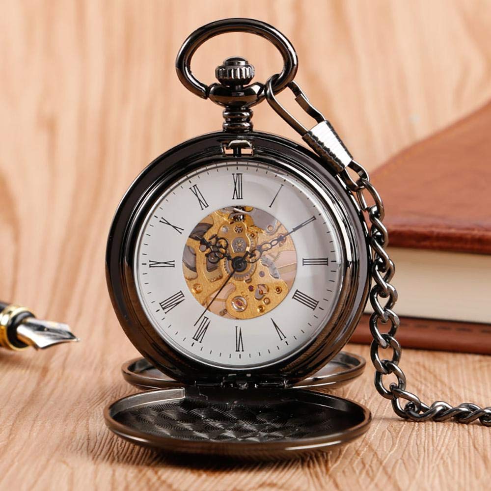 Orologio da tasca meccanico di lusso uomo e donna, elegante