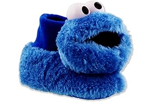 Toddler/Little Kid Elmo Cookie Monster Sock Top Slippers