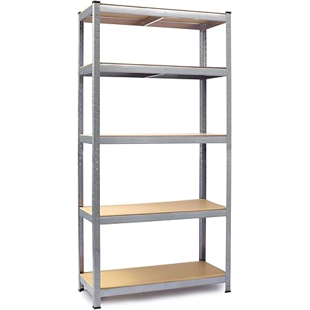 XL Rek Voor Zware Lasten Een Spotprijs! 92,5 X 45,8 141 Cm Met 4 Planken En 280 Kg Totale Belasting Tuev Rheinland 1750037622