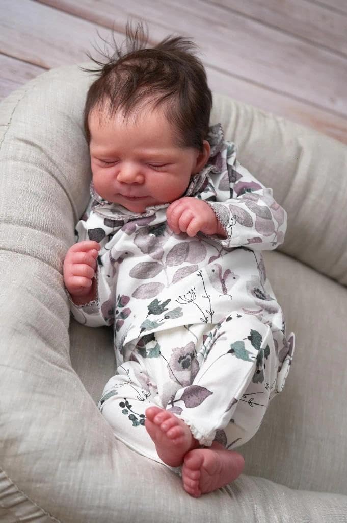Zero pam Reborn Puppe Lebensecht 48 cm Vinyl Baby Puppen Wie Echt Realistisch Newborn Babys Puppe Echte Babypuppe Vollvinyl Lebensecht Reborn Baby Einen Jungen