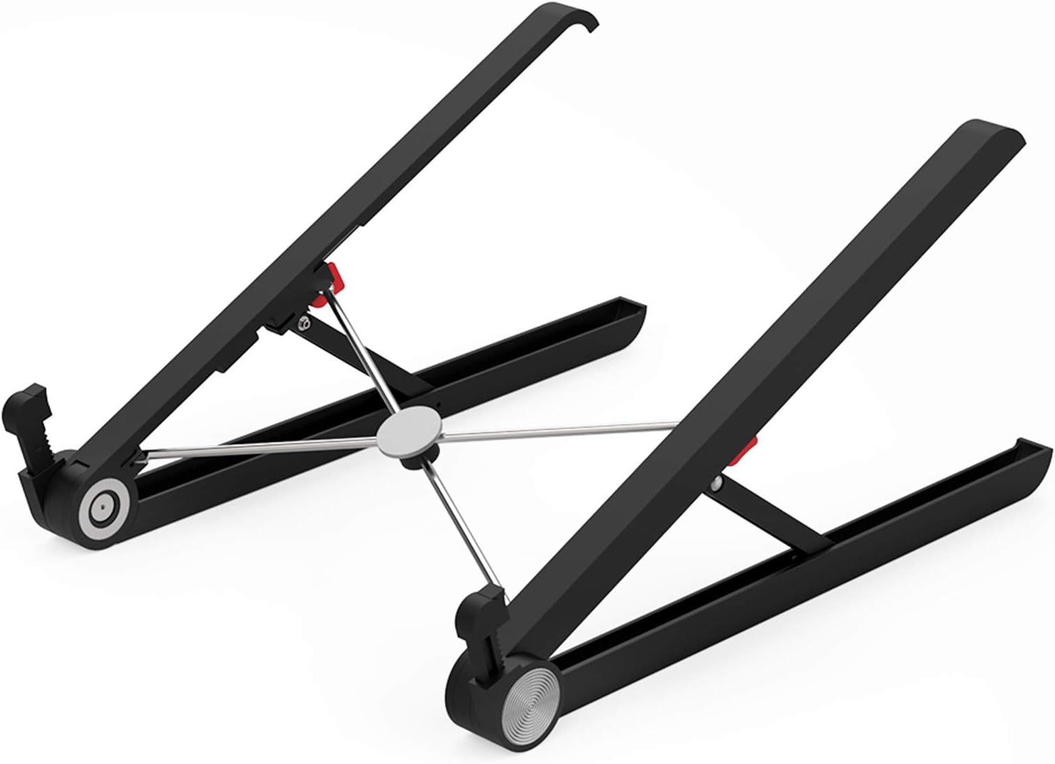 Laptop Stand Holder,Klearlook Foldable Portable Ventilated Adjustable Laptop Riser with Carry Bag,Lightweight Desktop Ergonomic Space-Save Notebook Tray Mount for Laptop & 11-17" Tablet