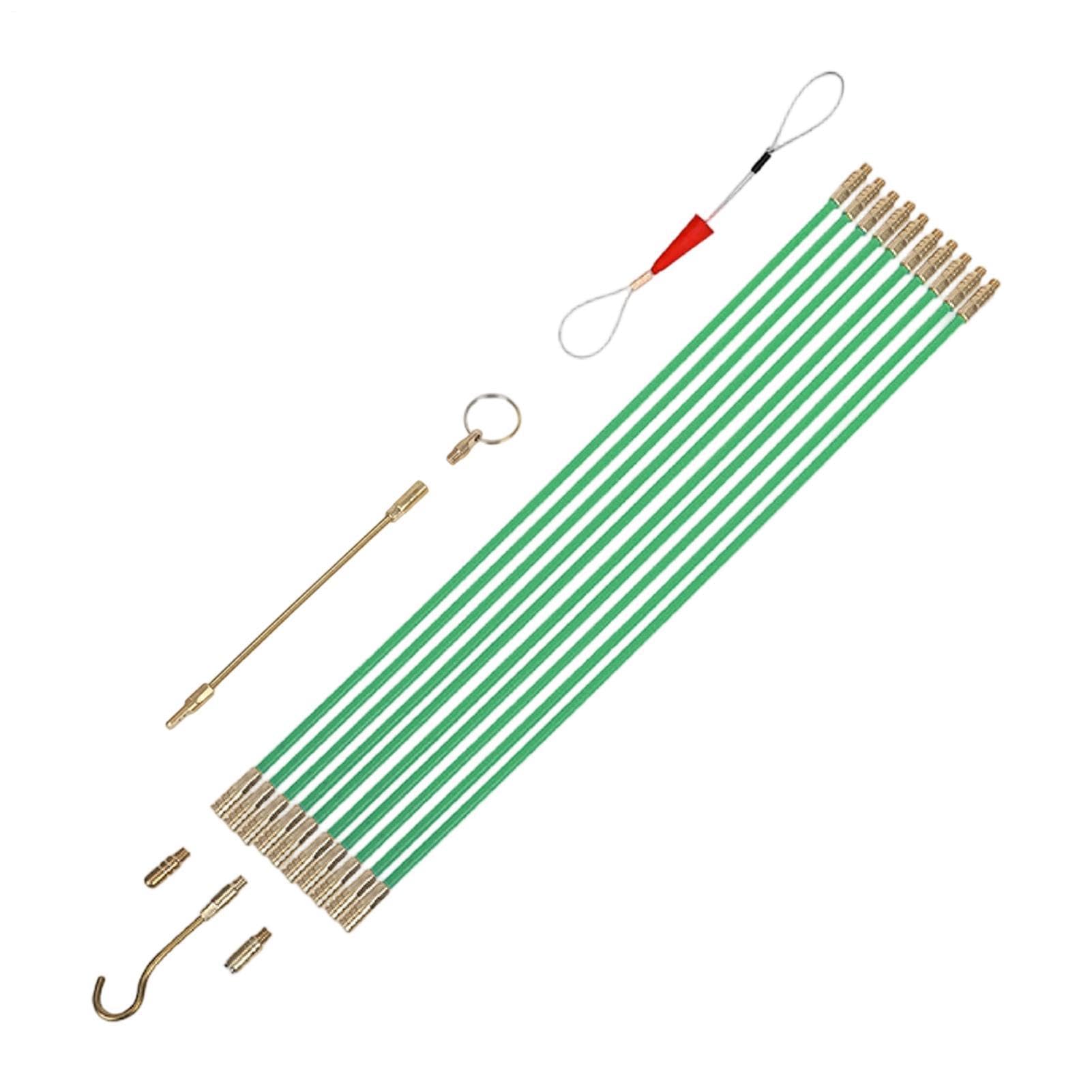Pasacables de fibra de vidrio para reformas eléctricas en techos, áticos y hogares