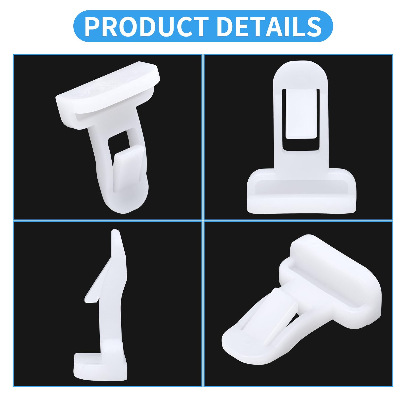 WHALETAIL 20PCS Car Body Molding Clips - Replacement Fasteners For Toyota & Lexus Models