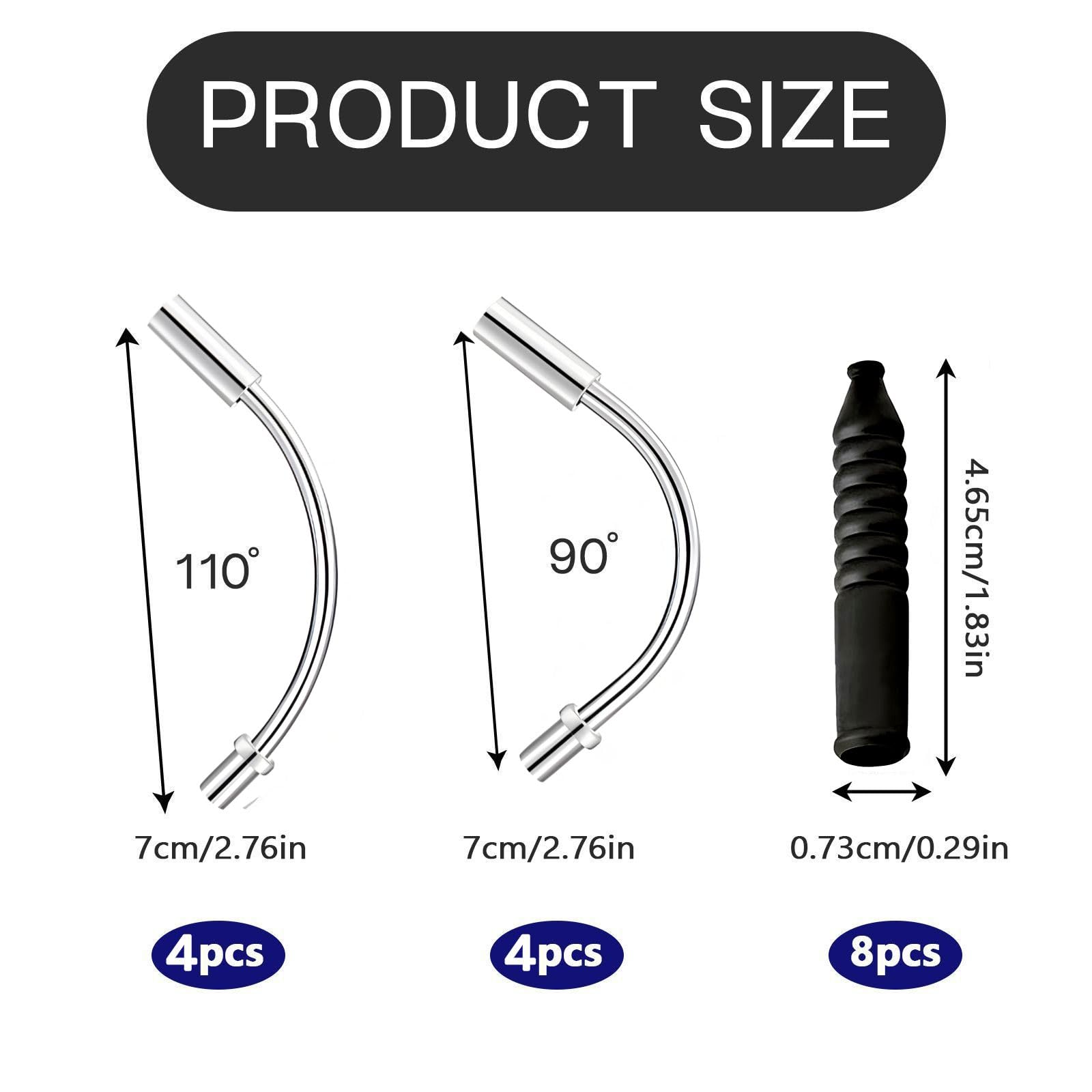 Patin De Frein Velo TONYSA Cu00e2ble Flexible De Nouilles De Frein En V De Vu00e9lo, Bottes En Caoutchouc De Tuyau De Guidage De Cable Pour Velos De Route Et Vtt Paquet De